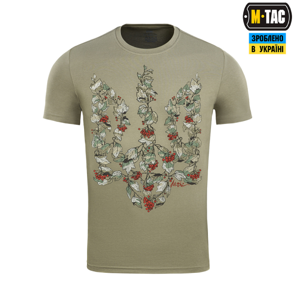 M-TAC ФУТБОЛКА ТРИЗУБ КАЛИНА CAMO TAN