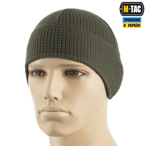 M-TAC ШАПКА-ПІДШОЛОМНИК GEN.II ФЛІС РІП-СТОП DARK OLIVE