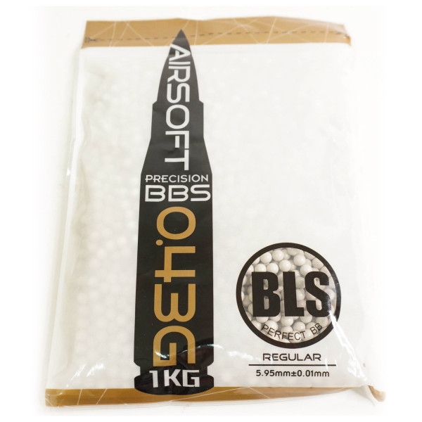BLS ШАРЫ PRECISION 0.40 1КГ - 2500 ШТ BLS-WHITE-040-1