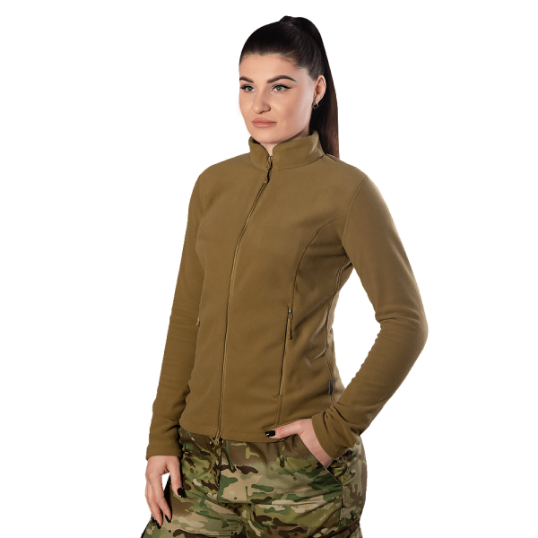 CAMO-TEC ФЛІСОВА КОФТА PANI MEADOW 100 COYOTE 8575