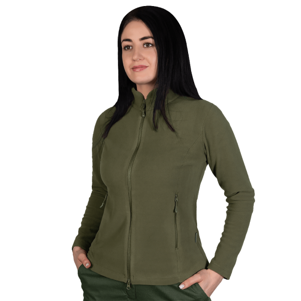 CAMO-TEC ФЛІСОВА КОФТА PANI MEADOW 100 OLIVE 8576
