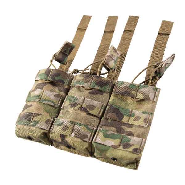 CAMO-TEC ПОДСУМОК ТРОЙНОЙ ПОД МАГАЗИНЫ AK/AR MULTICAM 8578