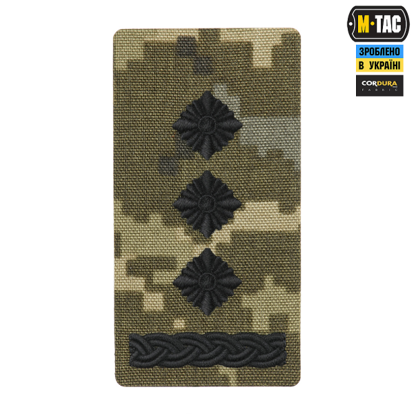 M-TAC ПОГОН НА ЛИПУЧКЕ ПОЛКОВНИК (ВИШИВКА) MM14