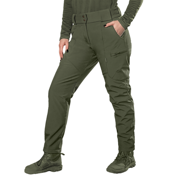 CAMO-TEC ШТАНИ  PANI SOFTSHELL OLIVE 8485