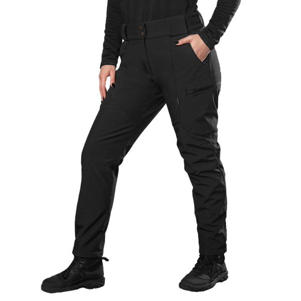 CAMO-TEC ШТАНЫ PANI SOFTSHELL BLACK 8486
