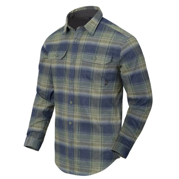 HELIKON-TEX РУБАШКА GREYMAN POLYESTER/NYLON OLIVE/BLUE KO-GMN-PN-PE