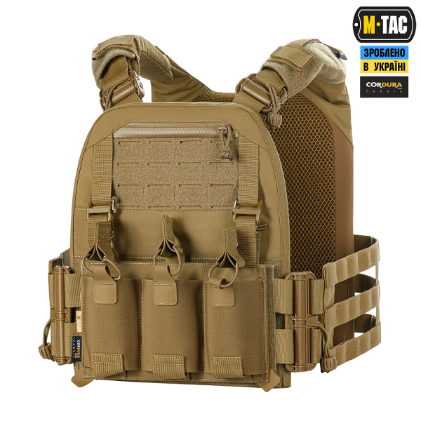 M-TAC ПЛИТОНОСКА CUIRASS FAST ELITE LARGE COYOTE