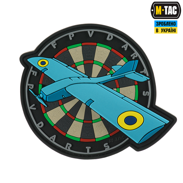 M-TAC НАШИВКА FPV DARTS (PVC)
