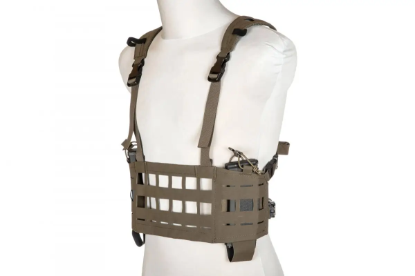 PRIMAL GEAR ЧЕСТРИГ TACTICAL VEST LASER CHEST RIG THYLA OLIVE 26153