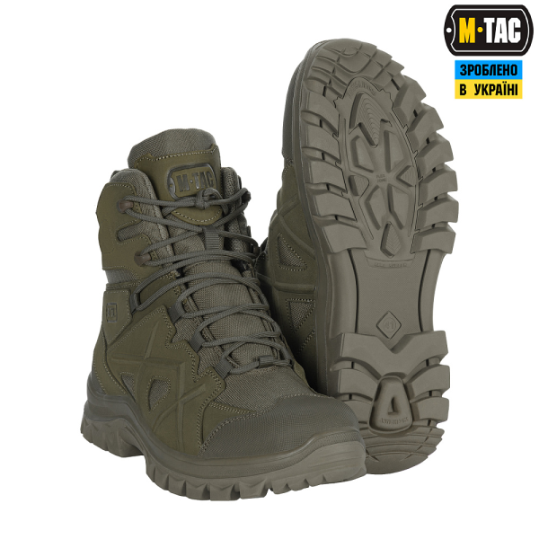 M-TAC ЧЕРЕВИКИ ПОЛЬОВІ З УТЕПЛЮВАЧЕМ WINTER CROSS RANGER GREEN
