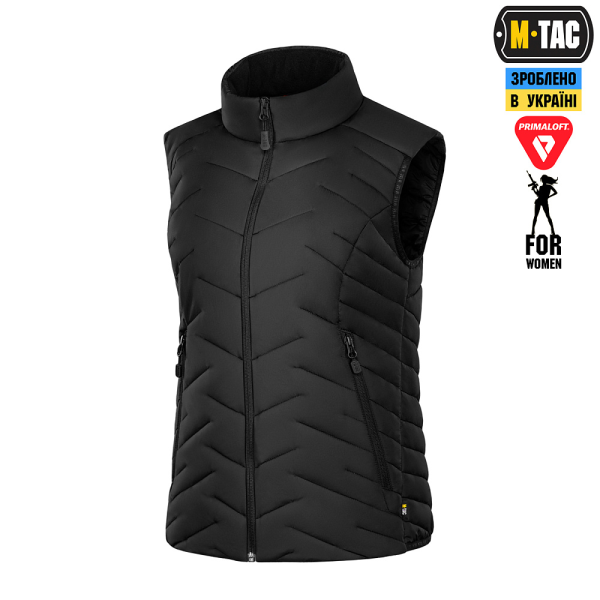 M-TAC ЖИЛЕТ ЖЕНСКИЙ PRIMALOFT BLACK