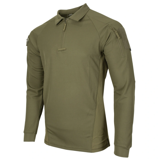 HELIKON-TEX БОЕВАЯ РУБАШКА RANGE POLO SHIRT ADAPTIVE GREEN OLIVE PD-RNG-TC-12