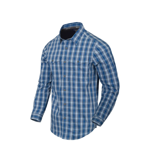 HELIKON-TEX РУБАШКА COVERT CONCEALED CARRY SHIRT BLUE PLAID KO-CCC-CB-PD