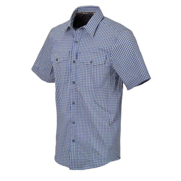 HELIKON-TEX РУБАШКА COVERT CONCEALED CARRY SHORT SLEEVE SHIRT BLUE KO-CCS-CB-C4