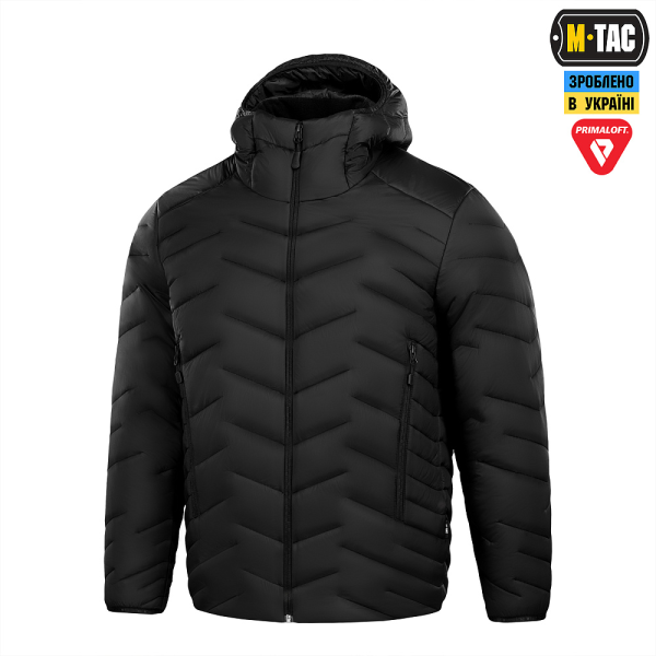 M-TAC КУРТКА ВИТЯЗЬ PRIMALOFT BLACK