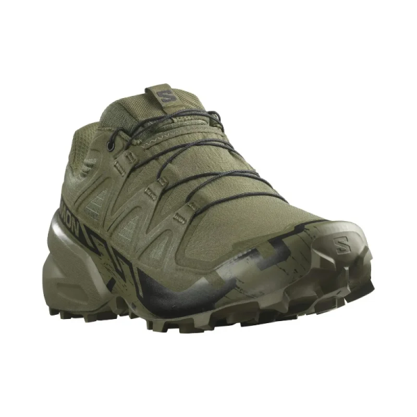 SALOMON КРОССОВКИ SPEEDCROSS 6 FORCES GREEN/BLACK 149902
