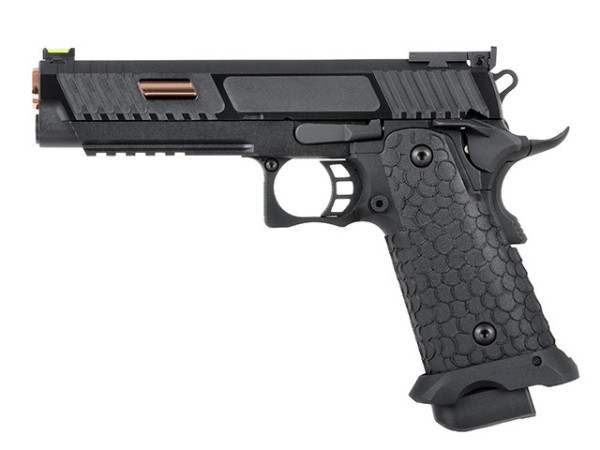 SRC ПІСТОЛЕТ BABA YAGA DUAL POWERED GAS/CO2 BLACK HS0780