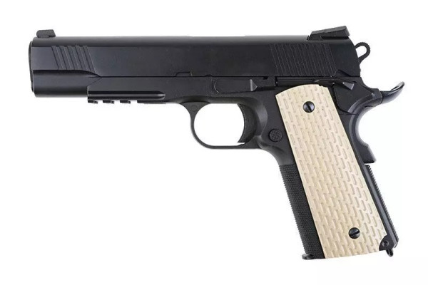 WE ПИСТОЛЕТ COLT 1911 KIMBER DESERT WARRIOR 5.1 BLACK HS2730