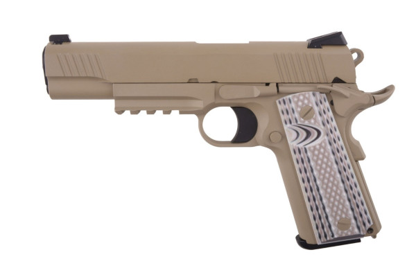 WE ПІСТОЛЕТ COLT 1911 M45A1 TAN HS1405