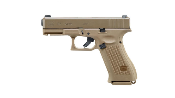 UMAREX ПИСТОЛЕТ GLOCK 19X GREEN GAS HS0379