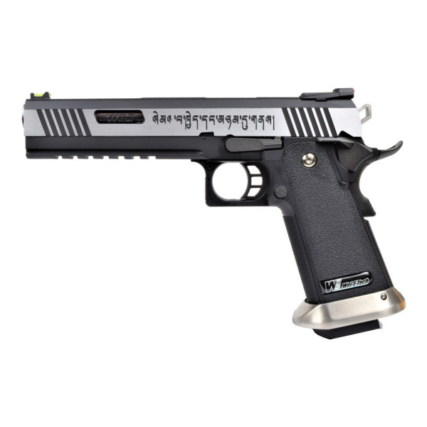 WE ПІСТОЛЕТ HI-CAPA 6.0 I-REX FORCE SILVER GBB HS2458