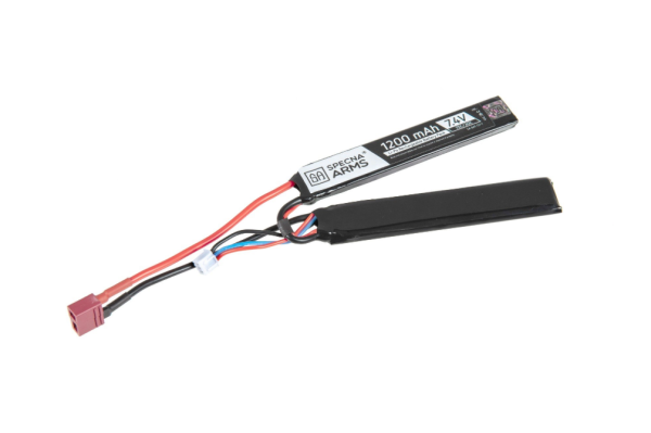 SPECNA ARMS АККУМУЛЯТОР LIPO 7,4V 1200MAH 15C/30C T-CONNECTOR HS2809