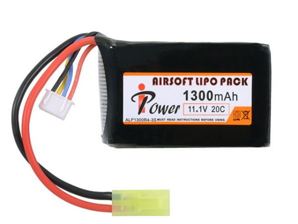 IPOWER АККУМУЛЯТОР LIPO 11,1V 1300MAH 20C MINI TAMIYA HS0770