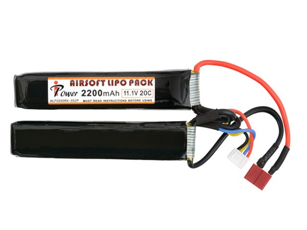 IPOWER АККУМУЛЯТОР LIPO 11,1V 2200MAH 20C T-CONNECTOR HS2484