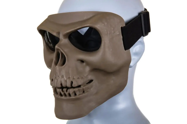 WOSPORT ЗАЩИТНАЯ МАСКА SKELETON FULL FACE TAN WSP-28-039811