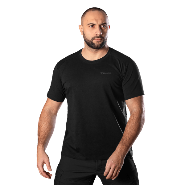 CAMO-TEC ФУТБОЛКА TOTEM BAVOVNA LOGO BLACK 8564