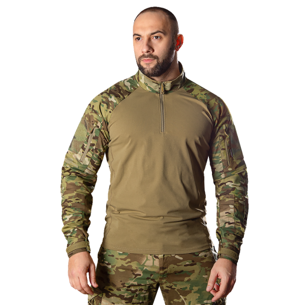 CAMO-TEC БОЙОВА СОРОЧКА RAID TWILL SORONA MULTICAM TAN 8519