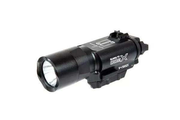 NIGHT EVOLUTION ТАКТИЧНИЙ ЛІХТАР X300U PISTOL TACTICAL FLASHLIGHT BLACK 30959