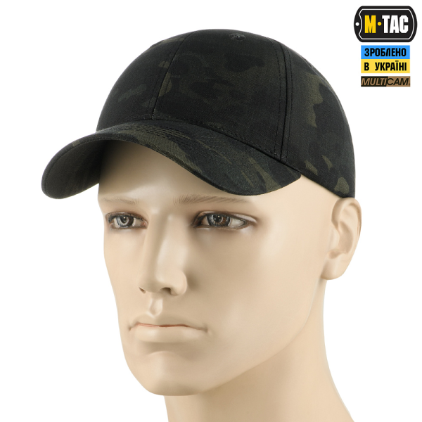 M-TAC БЕЙСБОЛКА ELITE NYCO EXTREME MULTICAM BLACK