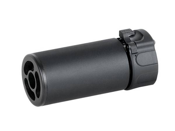 5KU ГЛУШИТЕЛЬ РЕПЛИКА QD 90MM SPECIAL FORCE BLACK HS2861