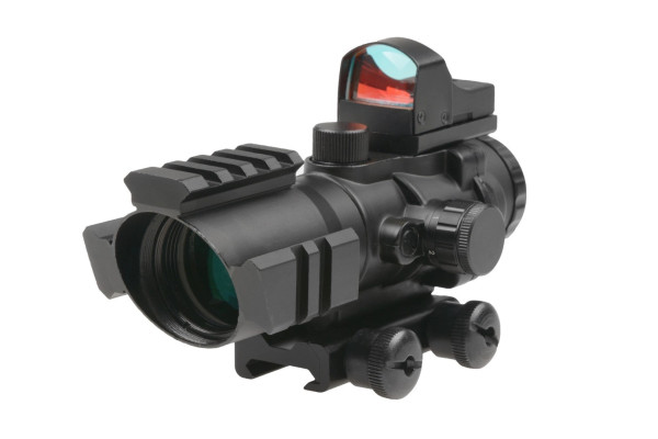 THETA OPTICS ПРИЦЕЛ ОПТИЧЕСКИЙ 4X32 RDT12 BLACK HS2668