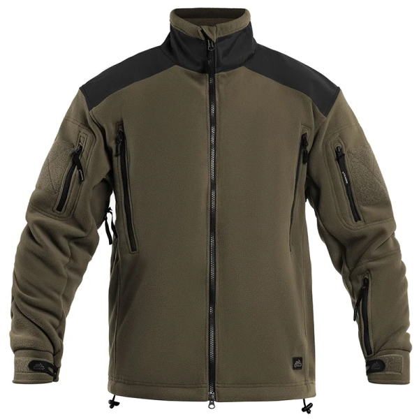 HELIKON-TEX КУРТКА LIBERTY DOUBLE FLEECE OLIVE GREEN/BLACK BL-LIB-HF-16
