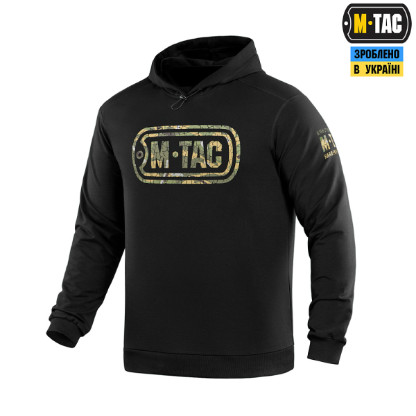 M-TAC КОФТА HOODIE LOGO BLACK