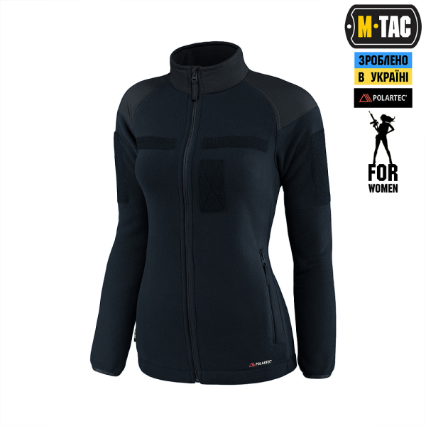 M-TAC КУРТКА COMBAT FLEECE POLARTEC JACKET LADY DARK NAVY BLUE