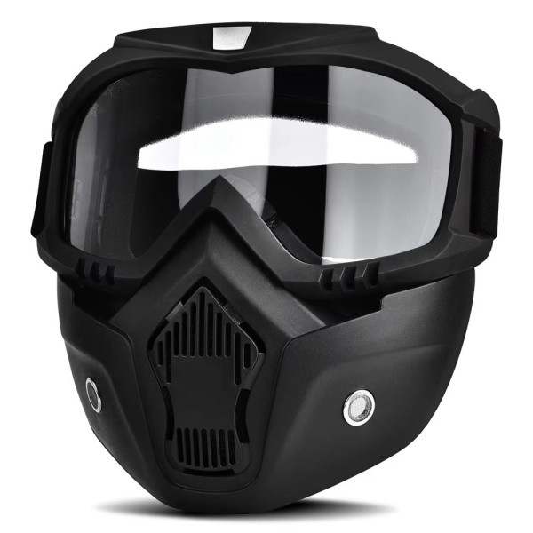 AIRSOFT МАСКА ЗАЩИТНАЯ ПЛАСТИКОВАЯ BLACK HS2737