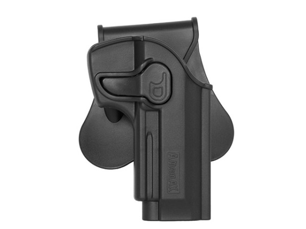 AMOMAX КОБУРА ПЛАСТИКОВАЯ ДЛЯ BERETTA M9/92F BLACK HS1629