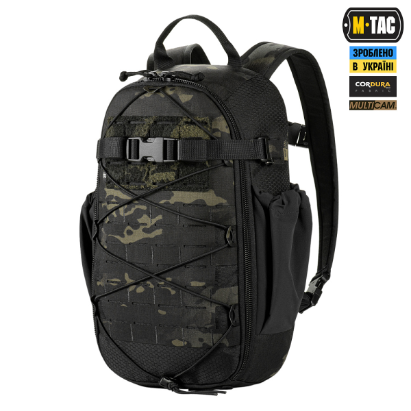 M-TAC РЮКЗАК STURM С ЭРГОНОМИЧНЫМИ ЛЯМКАМИ ELITE MULTICAM BLACK