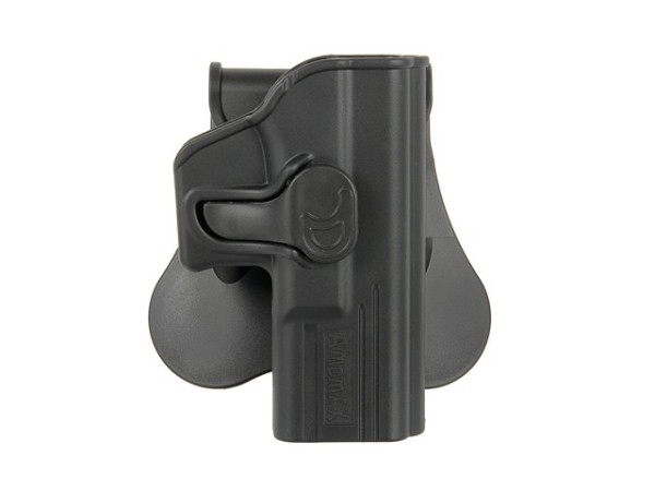 AMOMAX КОБУРА ПЛАСТИКОВАЯ FASTDRAW ДЛЯ GLOCK 19 BLACK HS1035