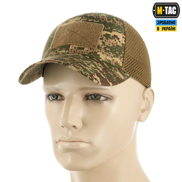 M-TAC БЕЙСБОЛКА ТАКТИЧНА З СІТКОЮ RIP-STOP NGU CAMO