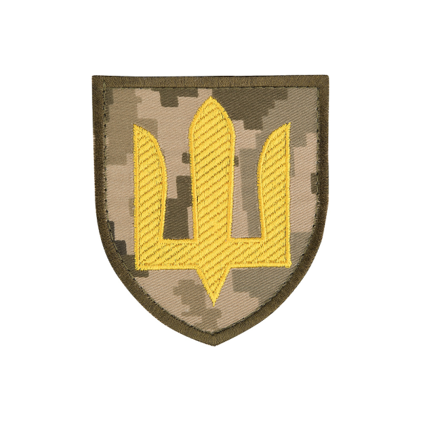 НАШИВКА СУХОПУТНІ ВІЙСЬКА ЗСУ MM14/ЖОВТИЙ