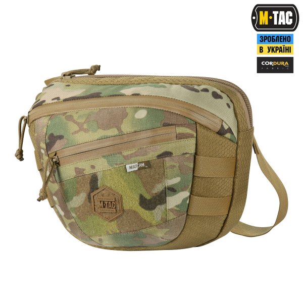 M-TAC СУМКА SPHAERA HEX HARDSLING BAG LARGE С ЛИПУЧКОЙ ELITE MULTICAM/COYOTE