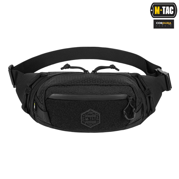 M-TAC СУМКА WAIST BAG HEX BLACK