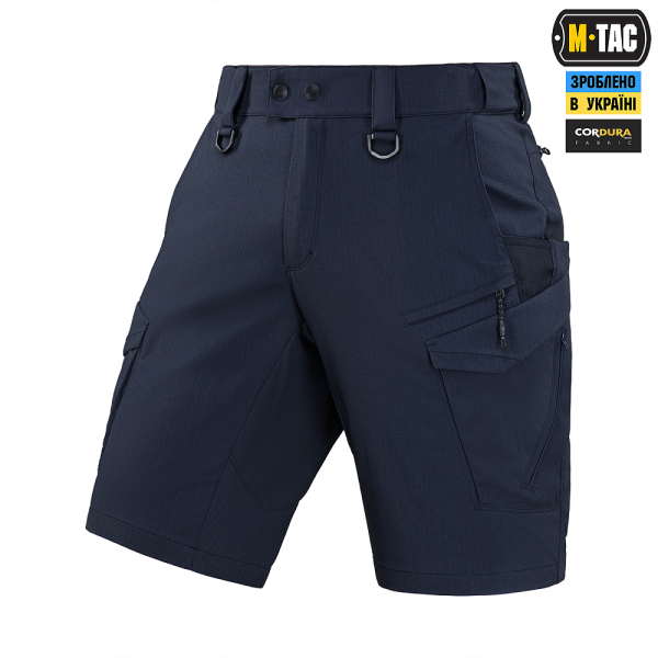 M-TAC ШОРТЫ AGGRESSOR SUMMER FLEX DARK NAVY BLUE