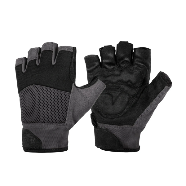 HELIKON-TEX РУКАВИЦІ HALF FINGER MK2 BLACK/GREY RK-HF2-NE-0135B