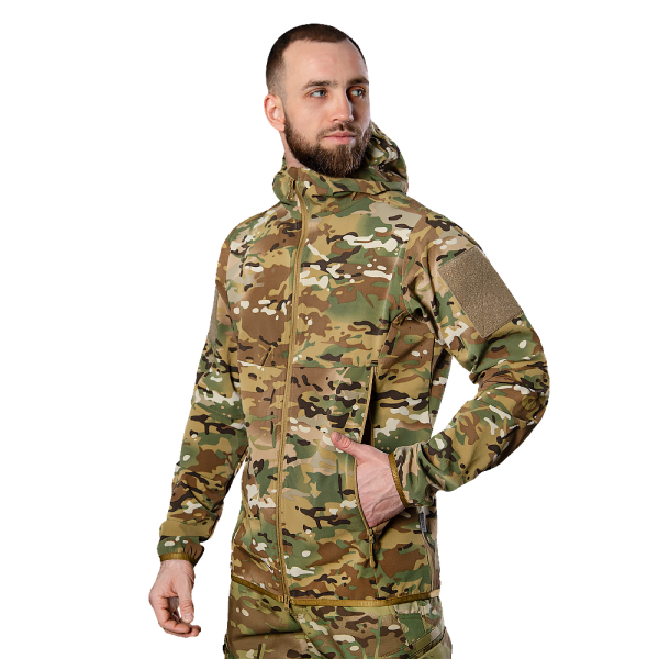 CAMO-TEC КУРТКА ВЕТРОВКА WINDBLOCK MULTICAM 8542
