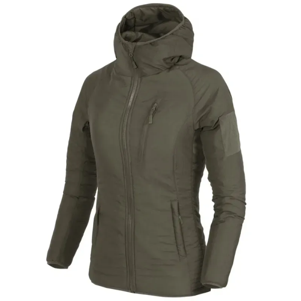 HELIKON-TEX КУРТКА ЖІНОЧА WOLFHOUND HOODIE TAIGA GREEN KU-WWH-NL-09